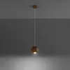 Lampa wisząca WOODY naturalne drewno